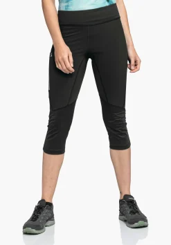 WOMEN SCHÖFFEL Pants Long<Abrasion resistant & lightweight 3/4 hiking tights blue