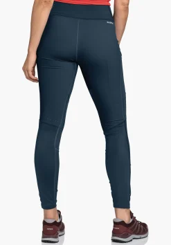 WOMEN SCHÖFFEL Pants Long<Abrasion resistant and lightweight hiking tights blue