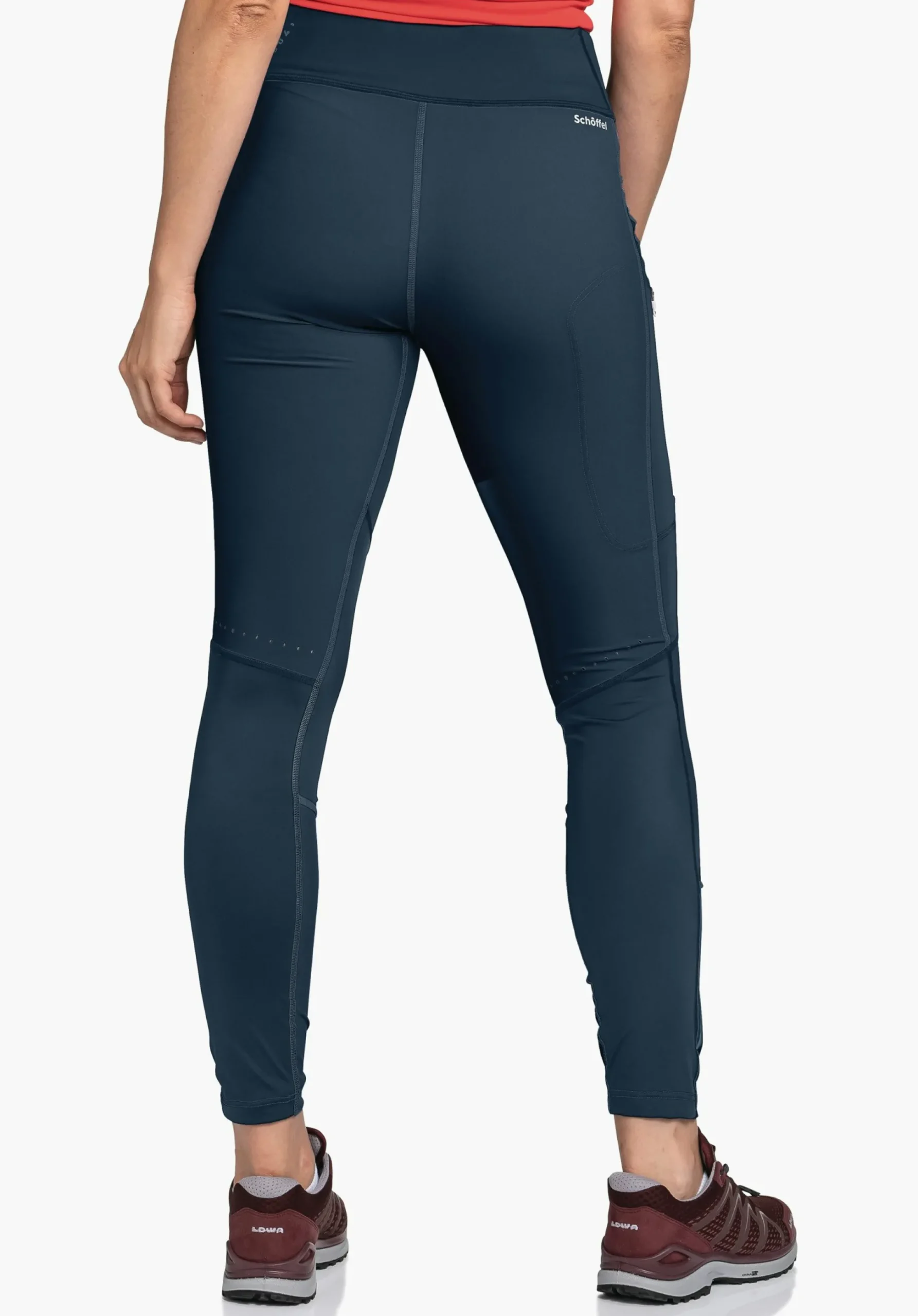 WOMEN SCHÖFFEL Pants Long<Abrasion resistant and lightweight hiking tights blue
