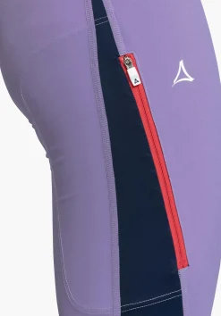 WOMEN SCHÖFFEL Pants Long<Abrasion resistant and lightweight hiking tights blue