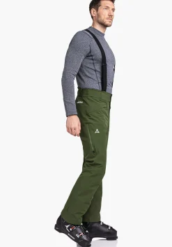 MEN SCHÖFFEL Skiing<All-round ski pants for the whole season green