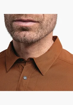 MEN SCHÖFFEL <Always dry in comfortable hiking shirt rot