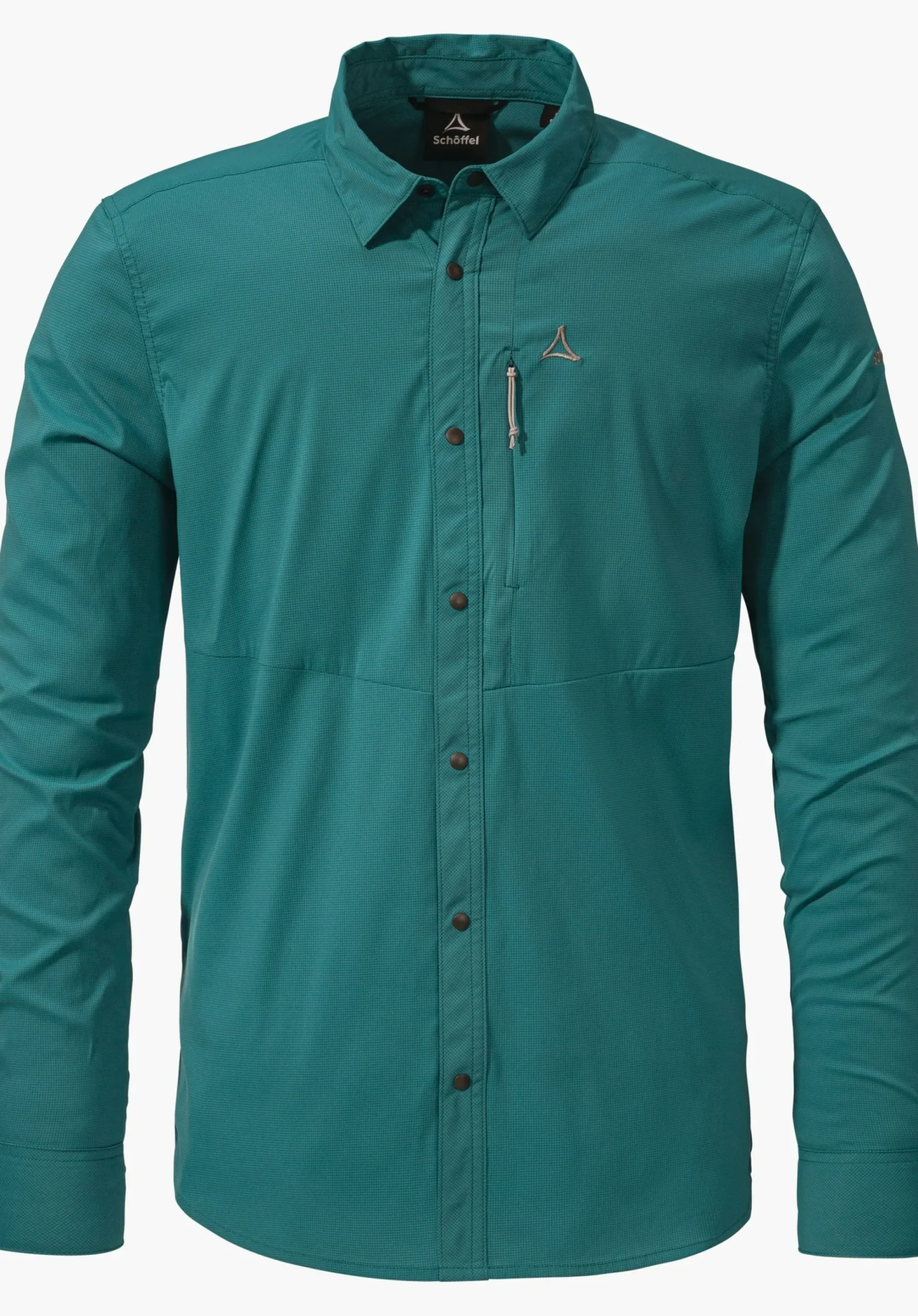 MEN SCHÖFFEL <Always dry in comfortable hiking shirt rot