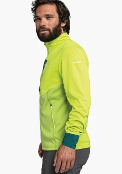 MEN SCHÖFFEL Trek & Hike<Anti-odor fleece jacket for hiking yellow