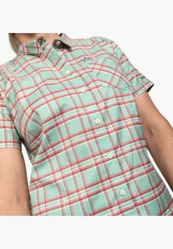 WOMEN SCHÖFFEL Trek & Hike<Basic blouse with comfortable feel green