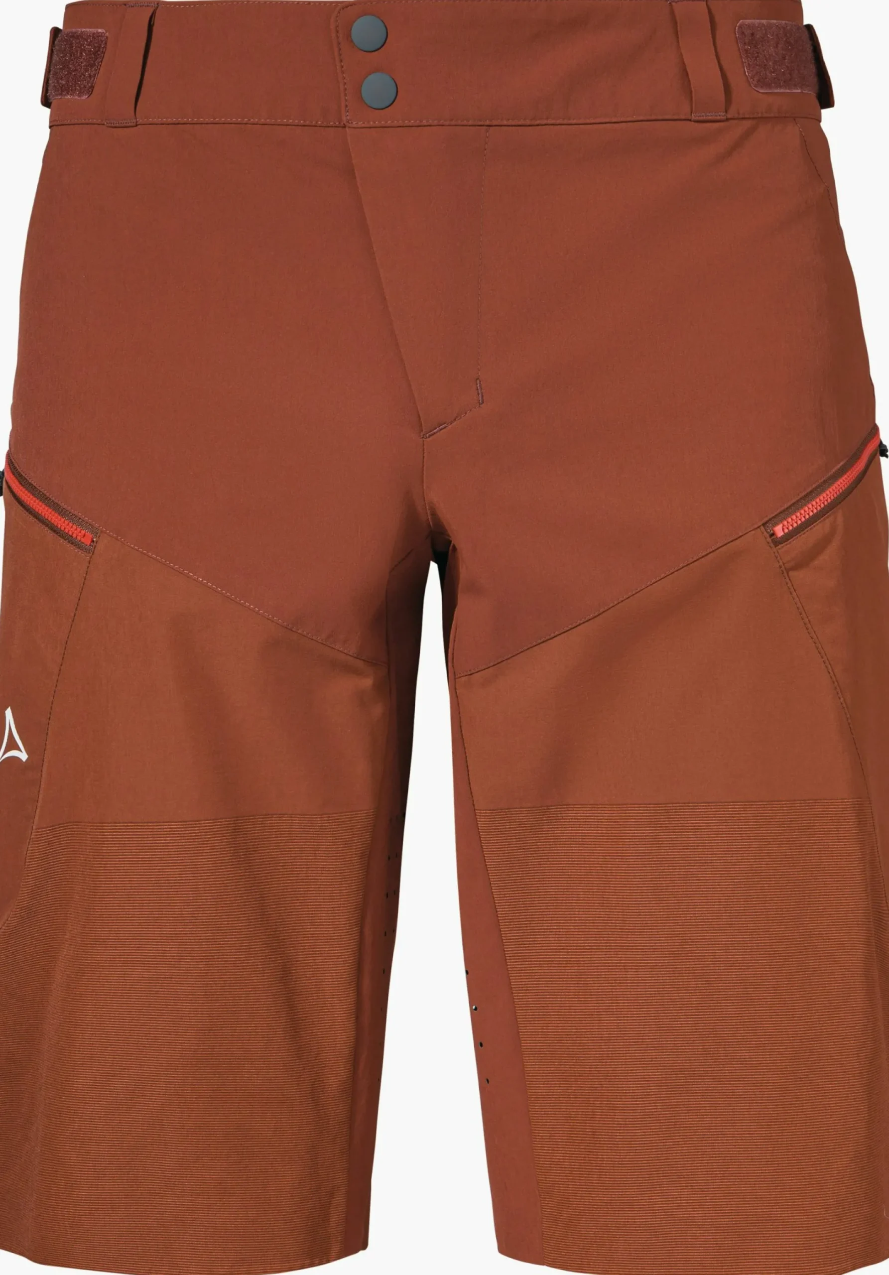 MEN SCHÖFFEL Bike<Bike Short with material reinforcements rot