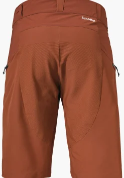 MEN SCHÖFFEL Bike<Bike Short with material reinforcements rot