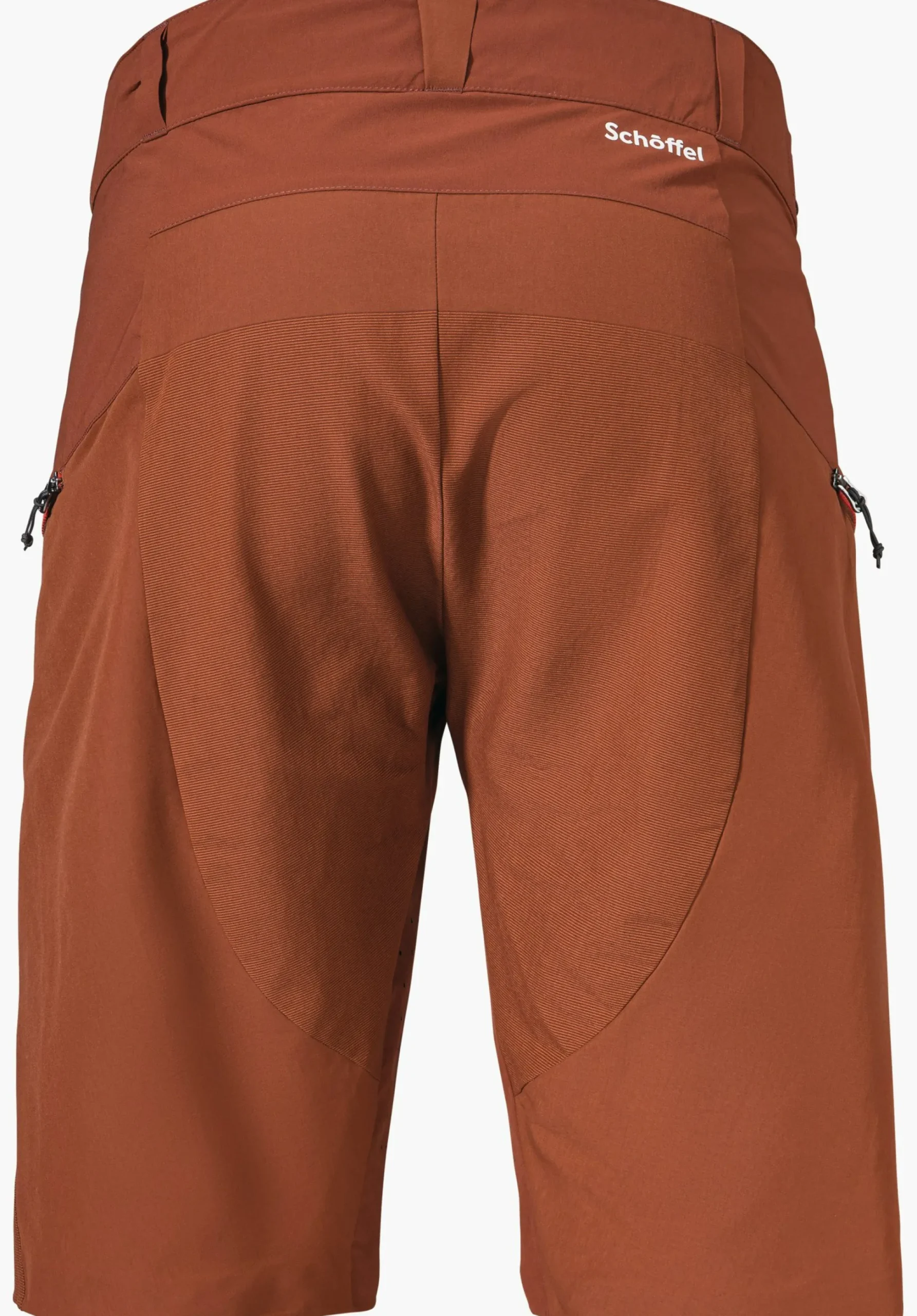 MEN SCHÖFFEL Bike<Bike Short with material reinforcements rot