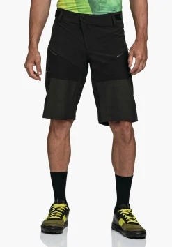MEN SCHÖFFEL Bike<Bike Short with material reinforcements rot