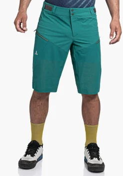 MEN SCHÖFFEL Bike<Bike Short with material reinforcements rot