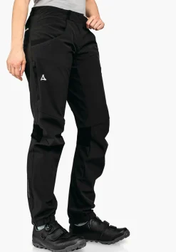 WOMEN SCHÖFFEL Bike|Pants Long<Bike softshell pants in a material mix black