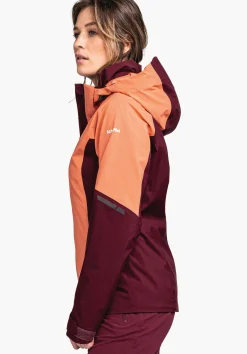 WOMEN SCHÖFFEL Outdoor Jackets<Breathable GORE-TEX hiking jacket red