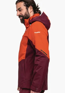 MEN SCHÖFFEL Trek & Hike|Outdoor Jackets<Breathable GORE-TEX hiking jacket red