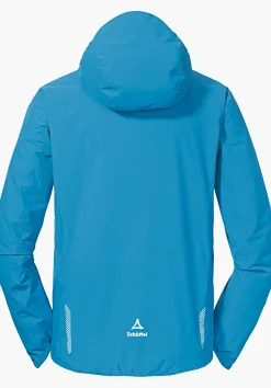 MEN SCHÖFFEL Bike<Breathable rain jacket for cycle trips rot