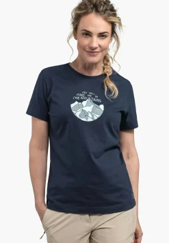 WOMEN SCHÖFFEL <Breathable t shirt for hiking rosa
