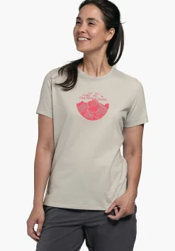 WOMEN SCHÖFFEL <Breathable t shirt for hiking rosa