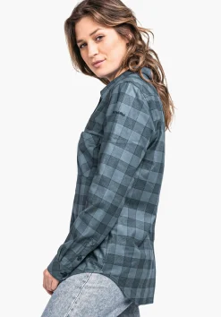 WOMEN SCHÖFFEL Travel/Leisure<Casual blouse from Tencel material mix red