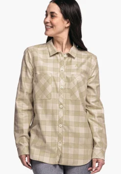WOMEN SCHÖFFEL Travel/Leisure<Casual blouse from Tencel material mix red