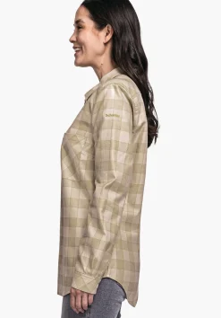 WOMEN SCHÖFFEL Travel/Leisure<Casual blouse from Tencel material mix red