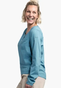 WOMEN SCHÖFFEL Travel/Leisure<Casual breathable blouse white