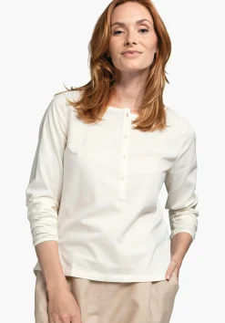 WOMEN SCHÖFFEL Travel/Leisure<Casual breathable blouse white