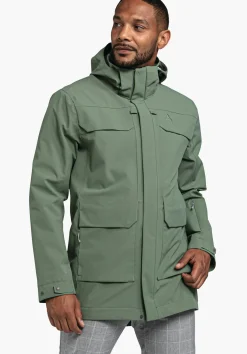 MEN SCHÖFFEL Travel/Leisure|Outdoor Jackets<Casual look waterproof jacket beige
