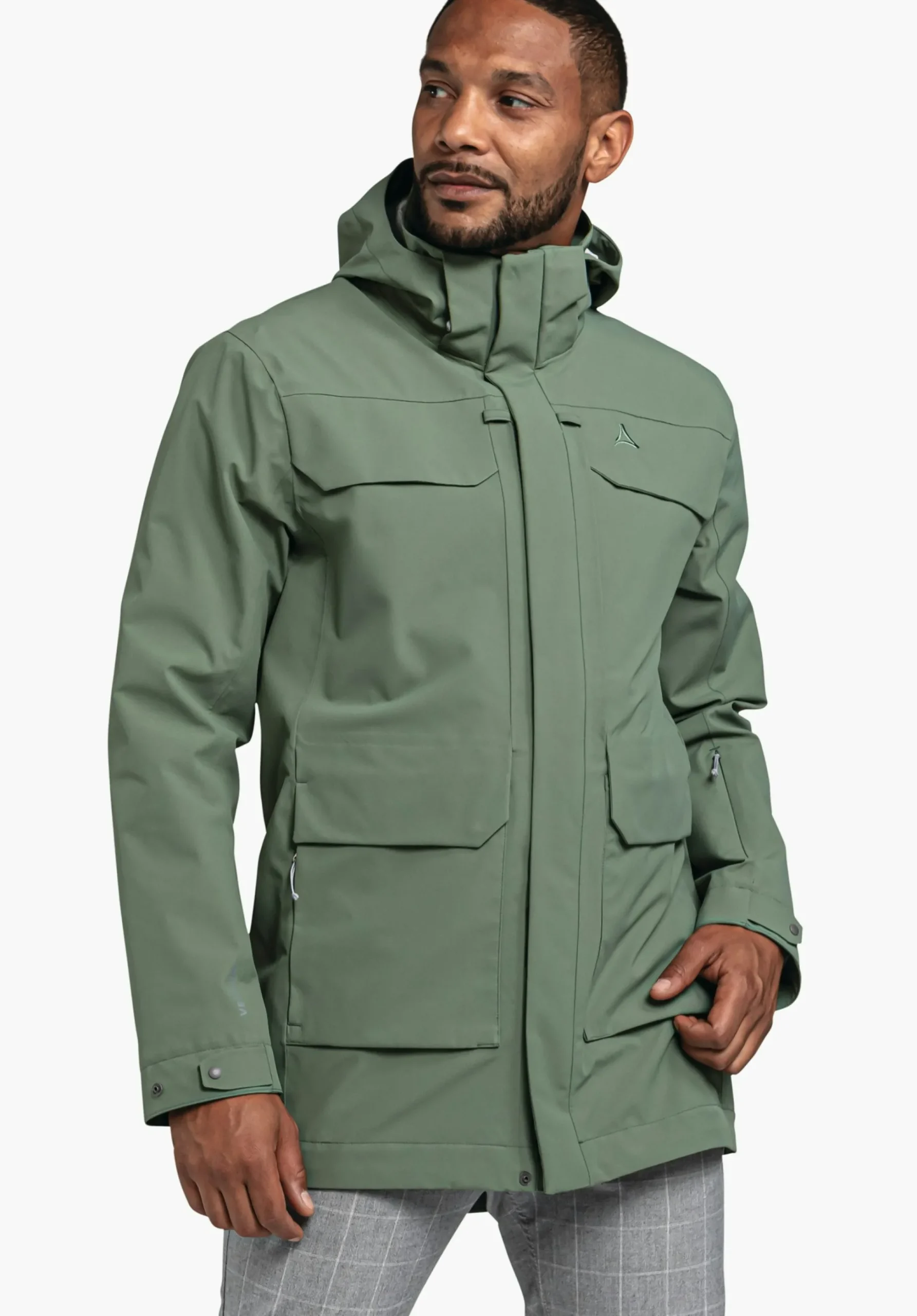 MEN SCHÖFFEL Travel/Leisure|Outdoor Jackets<Casual look waterproof jacket beige