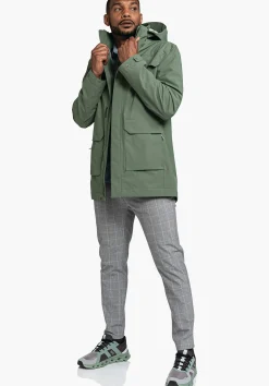 MEN SCHÖFFEL Travel/Leisure|Outdoor Jackets<Casual look waterproof jacket beige