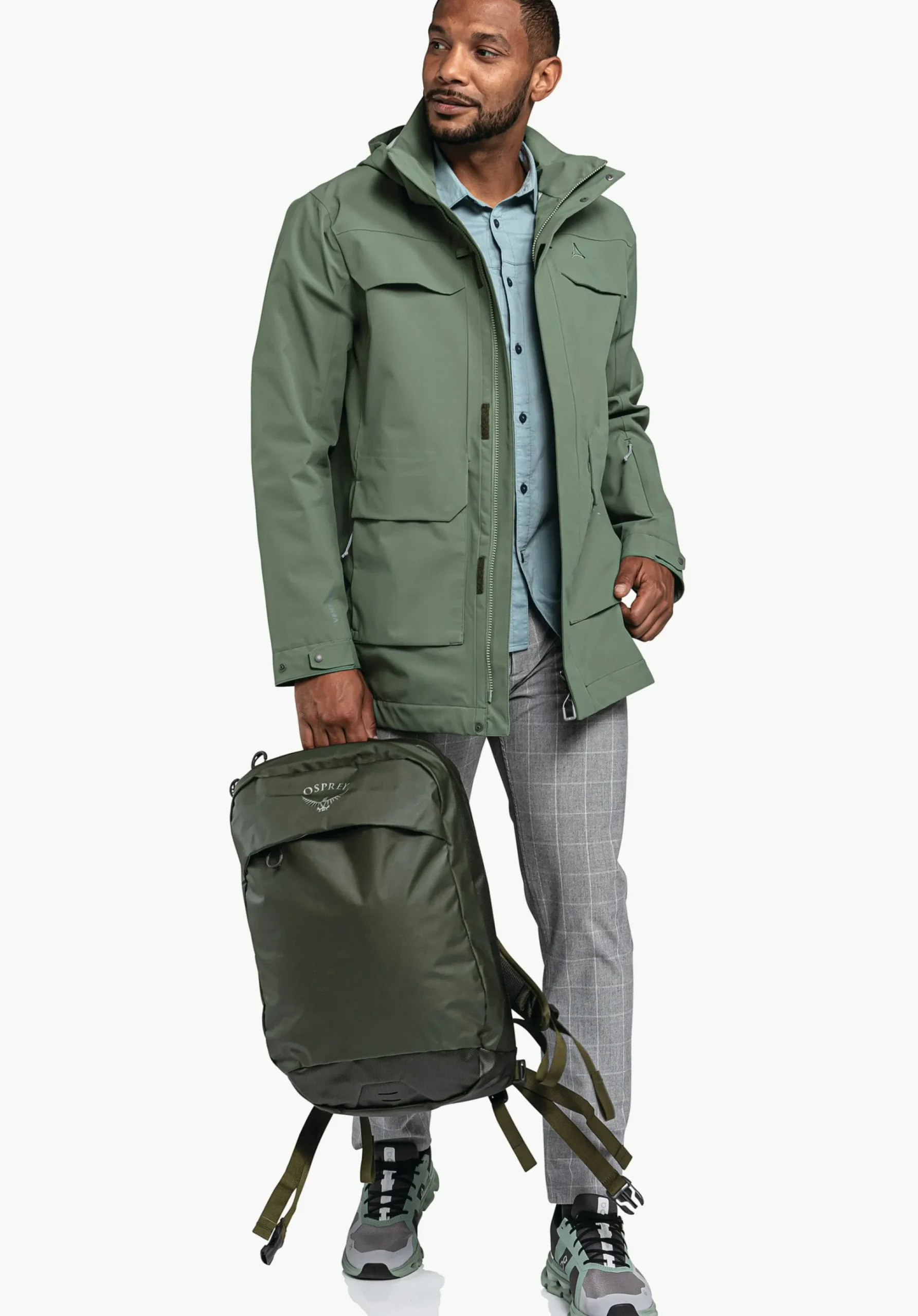 MEN SCHÖFFEL Travel/Leisure|Outdoor Jackets<Casual look waterproof jacket beige
