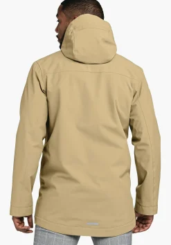 MEN SCHÖFFEL Travel/Leisure|Outdoor Jackets<Casual look waterproof jacket beige