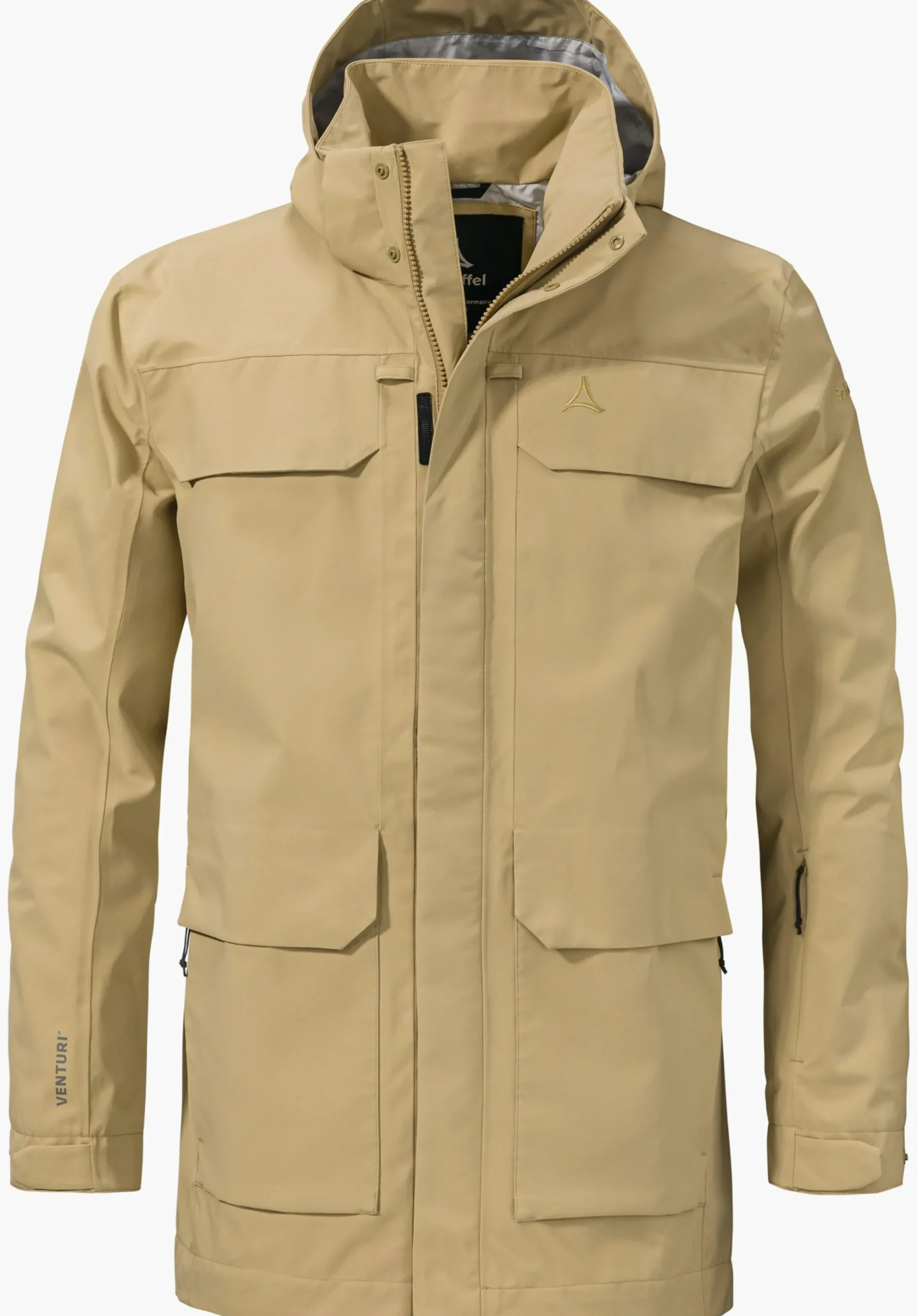MEN SCHÖFFEL Travel/Leisure|Outdoor Jackets<Casual look waterproof jacket beige
