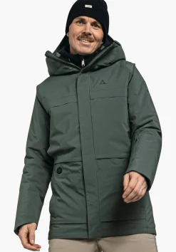 MEN SCHÖFFEL Travel/Leisure|Outdoor Jackets<Comfort jacket warms at a touch green
