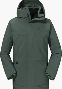 MEN SCHÖFFEL Travel/Leisure|Outdoor Jackets<Comfort jacket warms at a touch green