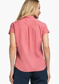 WOMEN SCHÖFFEL Trek & Hike<Comfortable & hard-wearing hiking blouse pink
