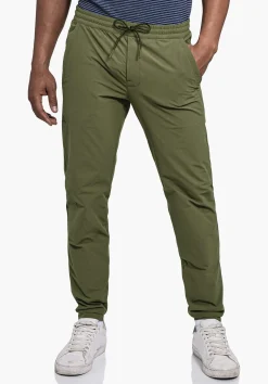 MEN SCHÖFFEL Travel/Leisure|Pants Long<Comfortable & water repellent casual pants grün
