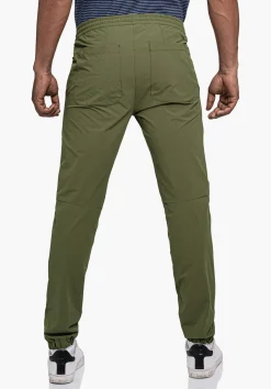MEN SCHÖFFEL Travel/Leisure|Pants Long<Comfortable & water repellent casual pants grün
