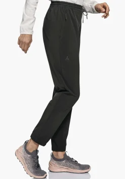 WOMEN SCHÖFFEL Travel/Leisure|Pants Long<Comfortable & water repellent casual pants braun