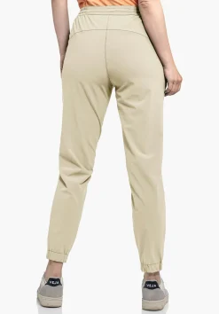 WOMEN SCHÖFFEL Travel/Leisure|Pants Long<Comfortable & water repellent casual pants braun