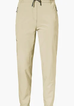 WOMEN SCHÖFFEL Travel/Leisure|Pants Long<Comfortable & water repellent casual pants braun