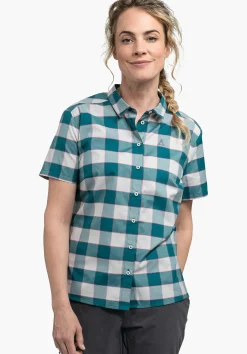 WOMEN SCHÖFFEL <Comfortable and lightweight hiking blouse rosa