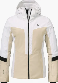 WOMEN SCHÖFFEL Skiing<Comfortable and waterproof ski jacket white