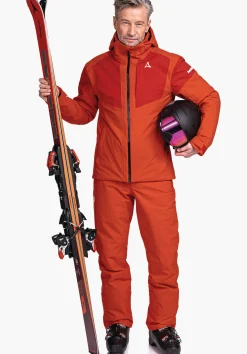 MEN SCHÖFFEL Skiing<Comfortable and waterproof ski jacket orange