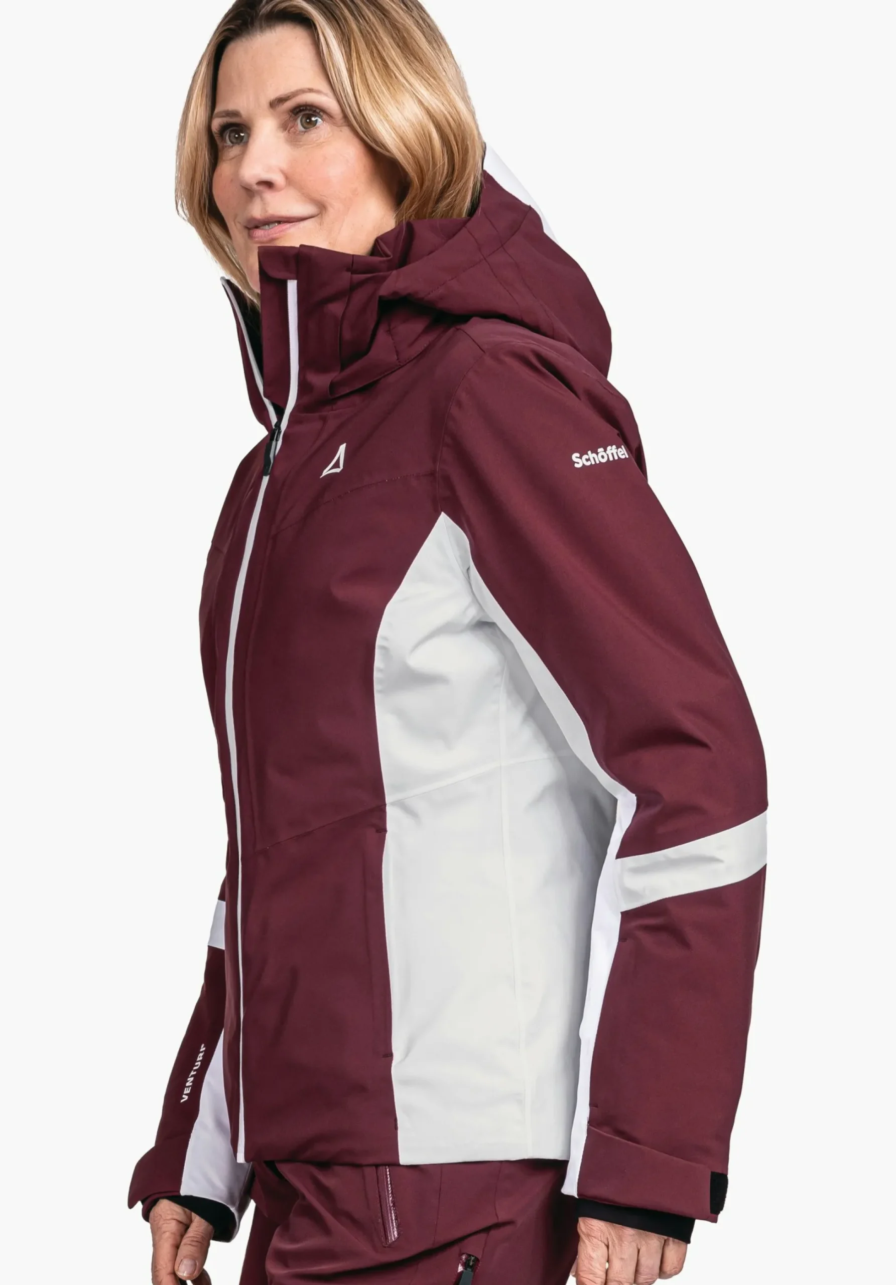 WOMEN SCHÖFFEL Skiing<Comfortable and waterproof ski jacket white
