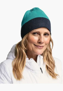 MEN SCHÖFFEL Skiing<Comfortable knitted hat with a fleece headband red