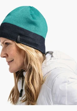 MEN SCHÖFFEL Skiing<Comfortable knitted hat with a fleece headband red
