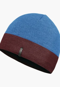 MEN SCHÖFFEL Skiing<Comfortable knitted hat with a fleece headband red