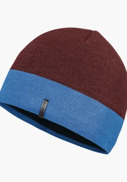 MEN SCHÖFFEL Skiing<Comfortable knitted hat with a fleece headband red