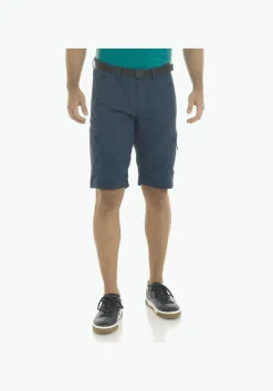 MEN SCHÖFFEL Travel/Leisure|Pants Short<Comfortable leisure shirts with pocket brown