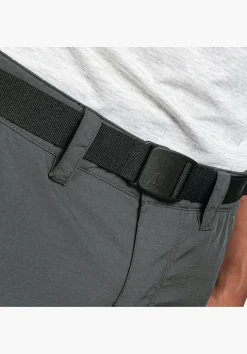 MEN SCHÖFFEL Travel/Leisure|Pants Short<Comfortable leisure shirts with pocket brown