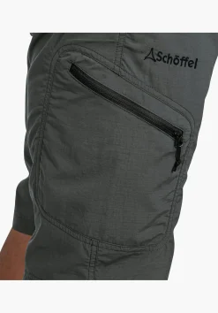 MEN SCHÖFFEL Travel/Leisure|Pants Short<Comfortable leisure shirts with pocket brown